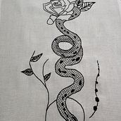 Mi Proyecto en blackwork. Un proyecto de Dibujo y Dibujo artístico de R Miranda - 14.07.2020