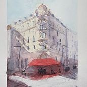 Banco central de Granada. Un proyecto de Pintura a la acuarela de Pablo Rosales Montes - 05.04.2020