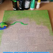 Cuadros MIXED MEDIA . DIY, Traditional illustration, and Children's Illustration project by Sara - 04.07.2020
