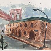 Mi Proyecto del curso: Dibujo arquitectónico con acuarela y tinta. Un proyecto de Pintura a la acuarela de sergioaltea - 07.04.2020