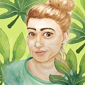 Mi Proyecto del curso: Retrato ilustrado en acuarela . % Susy Zúñiga tarafından hazırlanan Portre Çizimi, Sulubo, Ve a Resim projesi - 04.07.2020