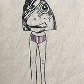 Sardinella. Un proyecto de Bordado de Irene García Garrido - 08.04.2020