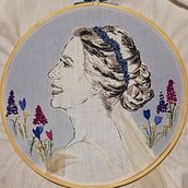 Bride. Embroider project by vanep3804 - 04.08.2020