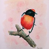 My projects in Modern Watercolor Techniques course. Traditional illustration project by Savvina Fotiou - 04.08.2020
