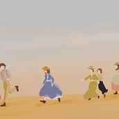Little women. Digital Illustration project by Maria Sokolkova - 04.08.2020