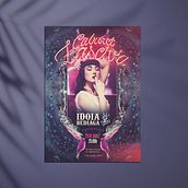 CARTELERÍA PARA ARTISTAS Y ESPECTÁCULOS. Poster Design, Graphic Design, and Advertising project by Cristian Cao - 04.08.2020