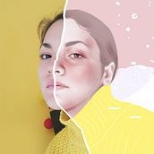 Selfie . Fine Arts, Portrait Drawing, Digital Drawing, Art Direction, Digital Design, Digital Illustration, Digital Painting, and Photo Retouching project by Sara Vera Lecaro - 04.08.2020