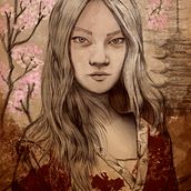 Naoko. Digital Drawing, and Digital Illustration project by Sonia Ródbal - 04.08.2020