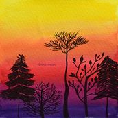 Mi Proyecto del curso: Técnicas modernas de acuarela. Un progetto di Illustrazione tradizionale e Pittura ad acquerello di Paula López - 08.04.2020