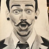 Mi Proyecto del curso: Retrato realista con lápiz de grafito. Un proyecto de Dibujo de Retrato de v_garridooyarzo - 08.04.2020