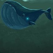 Mi Proyecto del curso: Una ballena muy pequeña. Writing, Traditional illustration, and Children's Illustration project by Jorge Romero - 05.05.2020