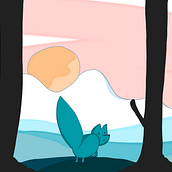 Conte Infantil. Ilustração infantil projeto de Clementine Suraud - 10.01.2020