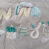 Mi Proyecto del curso: Introducción al bordado en relieve . % Miranda Paillalef tarafından hazırlanan Nakış projesi - 04.09.2020