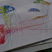 Acuarela . Een project van  Beeldende kunst,  Tekening,  Boekbinding y Traditionele illustratie van Eva Méndez DoRoxo - 09.04.2020