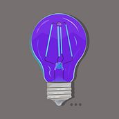 Purple light. Un progetto di Design, Illustrazione tradizionale e Illustrazione digitale di Alice Millan - 09.04.2020