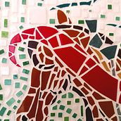Mosaico de mar a cordillera. Ceramics, and Creativit project by Lehidy Valdés - 04.09.2020