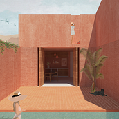 Mi Proyecto del curso: Representación gráfica de proyectos arquitectónicos. Un projet de Architecture de Nevenka Moyasevich Tristan - 09.04.2020