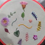 Muestrario. Embroider project by Angie Durán - 04.10.2020