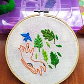 Cat. Embroider project by Angie Durán - 04.10.2020