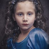 Retrato Pictorico niña. Concept Art project by Nicolas Ben - 04.10.2020
