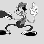 Detective Sober y sus villanos,  women in the mask, nariz zanahoria y autómata. . Character Design project by cudeirus - 04.10.2020