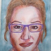 Mi Proyecto del curso: Retrato artístico en acuarela. Portrait Drawing, and Watercolor Painting project by David Domingo - 04.11.2020