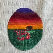 Mi Proyecto del curso: Técnicas de bordado en miniatura . % Adriana Fragozo tarafından hazırlanan Sanat ve El Sanatları, Nakış, Kolaj, Dikiş, Ve Yaratıcılık projesi - 04.10.2020