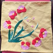 Mi Proyecto del curso: Técnica de bordado con paso atrás. Embroider project by Fran Ramírez - 05.08.2020