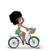Bicicletando - Ilustración. Een project van Digitale illustratie y Digitale tekening van Yahira Alcantara - 16.02.2019
