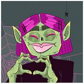 Show some love. Comic, Concept Art, Creativit, Digital Drawing, Character Design, Digital Illustration, Motion Graphics, and Stop Motion project by Natalia Lupandina - 04.11.2020