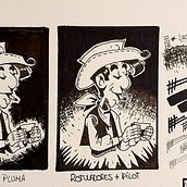 Mi Proyecto del curso: Técnicas de entintado para cómic e ilustración. Un projet de B , et e dessinée de Sonia Rojas villar - 11.04.2020