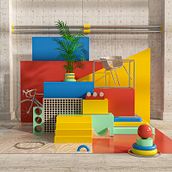Meu projeto do curso: Composições abstratas com Cinema 4D. Un proyecto de Diseño 3D de Rodrigo Marques - 11.04.2020