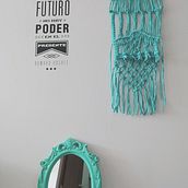 Mi Proyecto del curso: Introducción al macramé: creación de un tapiz decorativo. Un proyecto de Diseño de interiores y Macramé de Catalina Calderón - 11.04.2020