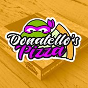 Donatello´s Pizza. Logo Design, and Graphic Design project by Alvaro Manzanares - 04.07.2020
