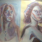 Meu projeto do curso: Retrato artístico em aquarela. Fine Arts project by Guilherme Romaniche dos Reis - 04.12.2020