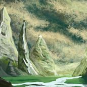 Mi Proyecto del curso: Matte Painting: creando mundos fotorrealistas Daniel Oliva. Digital Design project by Daniel Oliva Barbero - 04.12.2020