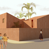 My project in Graphic Representation of Architectural Projects course. Un progetto di Architettura di Cătălina Pozdirca - 13.04.2020