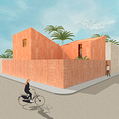Mi Proyecto del curso: Representación gráfica de proyectos arquitectónicos. 3D, Architecture, Digital Drawing, and Digital Illustration project by Ana Cristina Villarreal - 04.13.2020