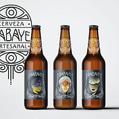 Beer design - BABAYE (Cerveza artesanal). Criatividade, Ilustração tradicional, e Packaging projeto de Ariadna Torrents - 13.04.2020
