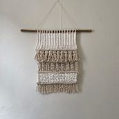 Mi Proyecto del curso: Introducción al macramé: creación de un tapiz decorativo. Projekt z dziedziny Makrama użytkownika soto_crisse - 13.04.2020