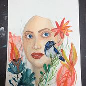My project in Illustrated Portrait in Watercolor course. Un proyecto de Dibujo de Retrato de jjdelseg81 - 13.04.2020