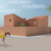 My project in Graphic Representation of Architectural Projects course. Un progetto di Illustrazione architettonica di Diakite Ibrahim - 13.04.2020