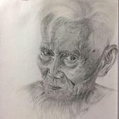 Mi Proyecto del curso: Retrato realista con lápiz de grafito. Artes plásticas, Desenho, Desenho a lápis, e Desenho de retrato projeto de steban torres moya - 13.04.2020