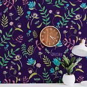  Diseño de estampados con la técnica del tresbolillo: JARDIN VINTAGE. Botanical Illustration project by Angélica Díaz - 04.14.2020