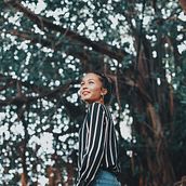 Outdoor Session 1 hour challenge  . Portrait Photograph project by Kavish Gunnoo - 03.03.2020