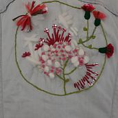 Mi Proyecto del curso: Bordado y personalización de accesorios . Un proyecto de Bordado de Maria Gutiérrez - 06.04.2020