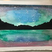 First watercolour paintings. Watercolor Painting project by Irene Sportel - 04.14.2020