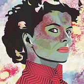 Mi Proyecto del curso: Retrato vectorial con texturas manuales. Un proyecto de Ilustración vectorial de monicaburaya - 14.04.2020