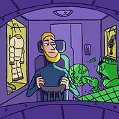 Mi Proyecto del curso: Introducción a la psicología del color: la narrativa cromática. Comic, Digital Drawing, and Digital Illustration project by Daniel Hidalgo Sartori - 04.14.2020