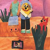 Desert Portrait . Ilustrație pentru copii de Laura - 04.14.2020